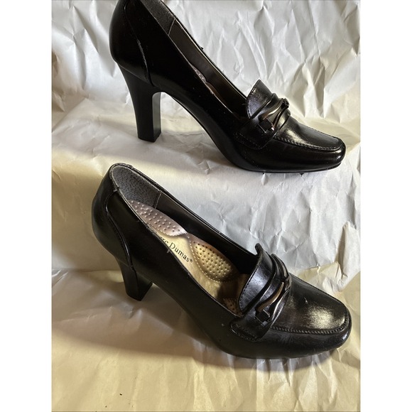 Pierre Dumas Shoes - Pierre Dumas Flexibles Women's Shoes Heel Black Size 7